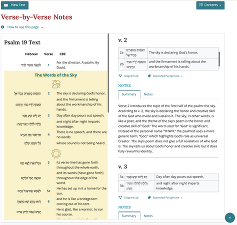 Psalm 19 Verse-by-Verse